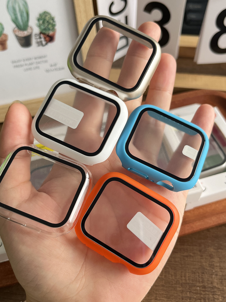 Smartwatch New Watches - الزجاج المقسى + غطاء لسلسلة ساعات