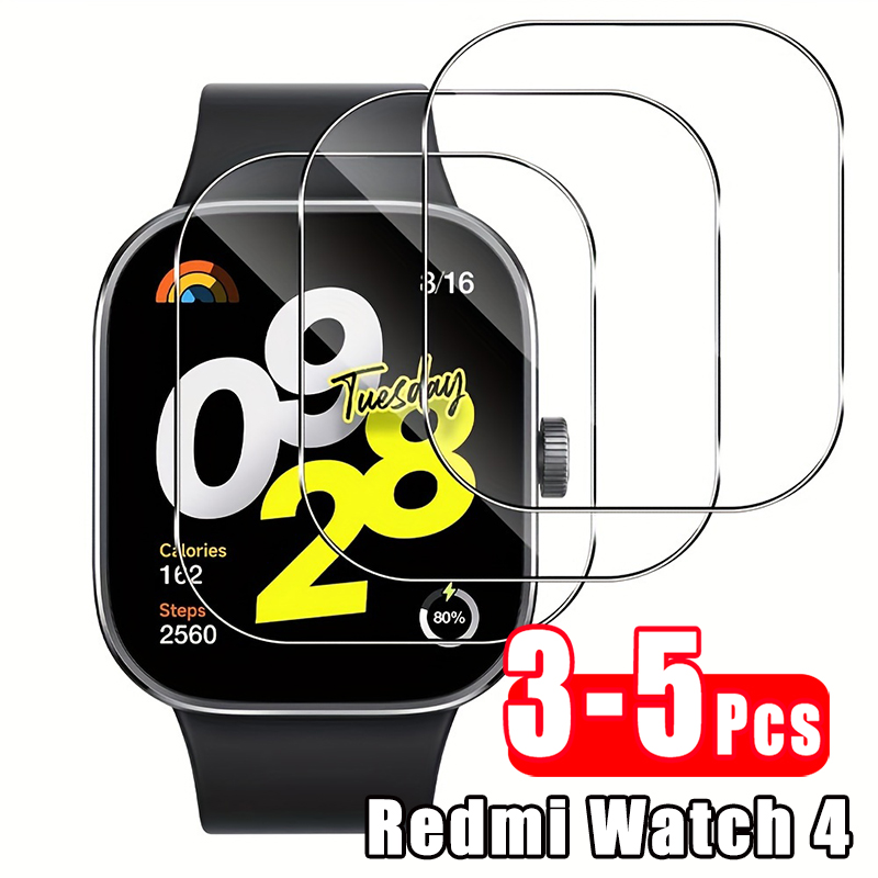 Smartwatch Redmi Watches - 3-5 قطع من الزجاج المقسى الفاخر