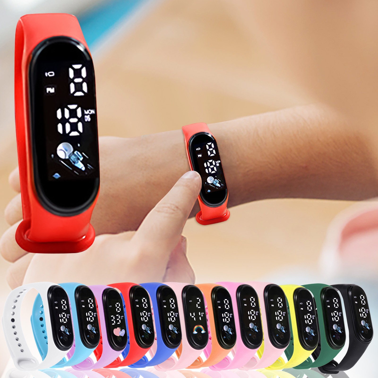 Smartwatch Digital Watches For Kid Girl - Kawaii ساعة ذكية للأطفال موضة في