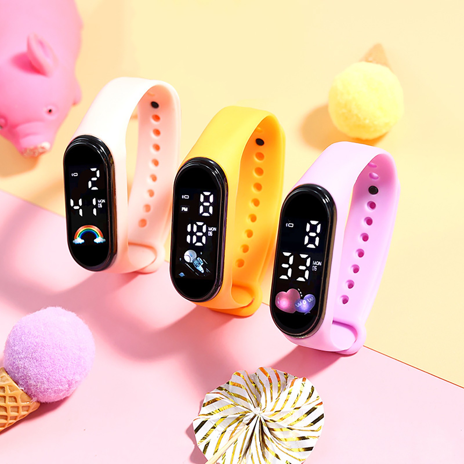 Smartwatch Digital Watches For Kid Girl - ساعة أطفال هدية عيد ميلاد للأولاد