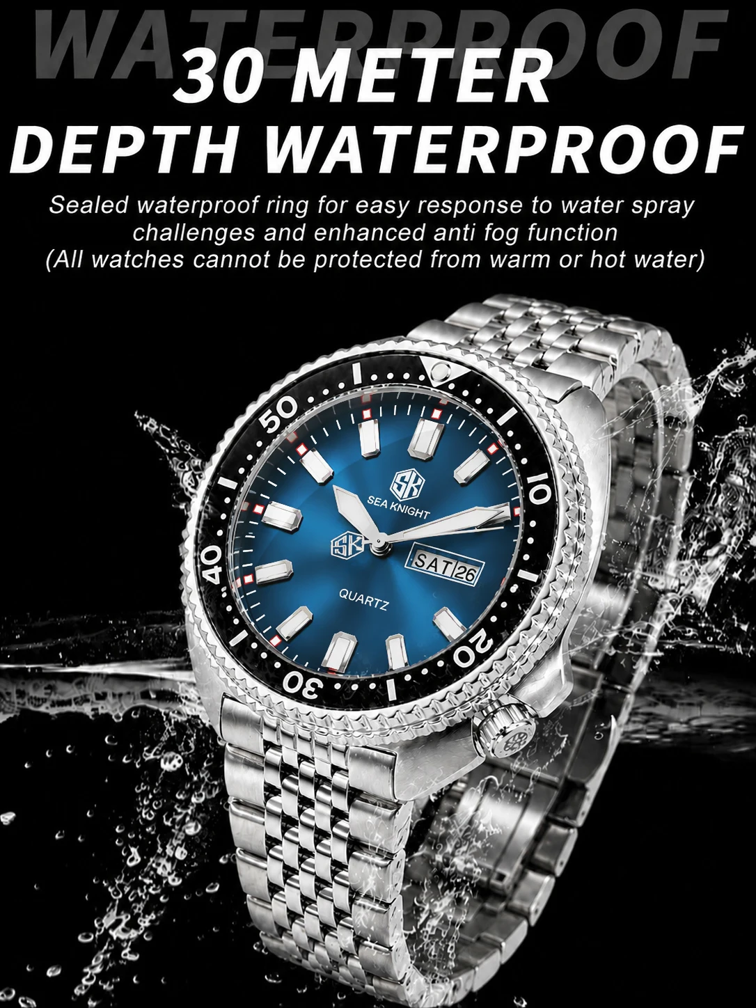 ساعة سي نايت الفاخرة الجديدة ل - مراجعة Smartwatch New Watches وسعره