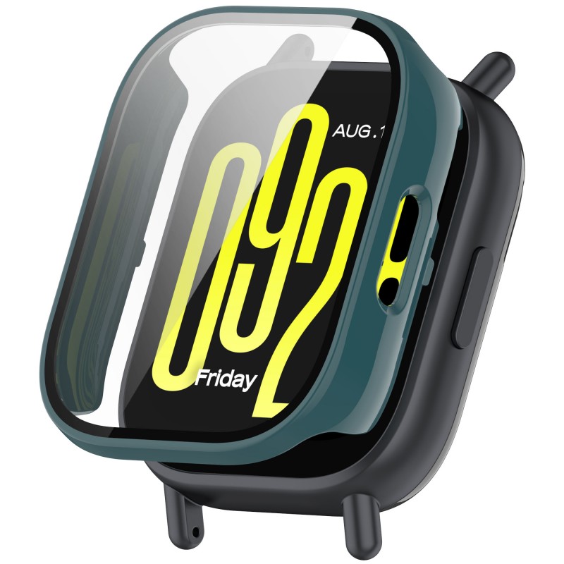 زجاج مقوى + غطاء بلاستيكي لساع - مراجعة Smartwatch Redmi Watches وسعره