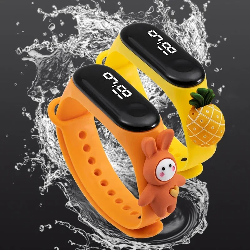 مقاوم للماء الأطفال الذكية الل - مراجعة Smartwatch Digital Watches For Kid Girl وسعره