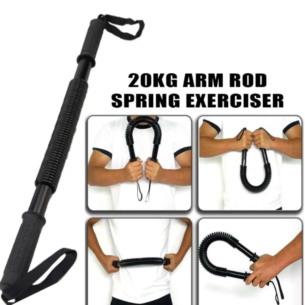 20 كجم الذراع الصدر قوة التدري - مراجعة Spring Bar Tool وسعره