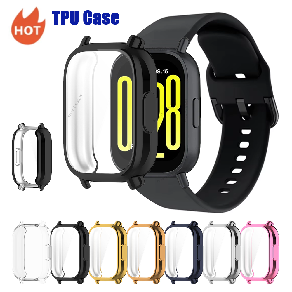 حافظة واقية من مادة TPU لساعة  - مراجعة Smartwatch Redmi Watches وسعره