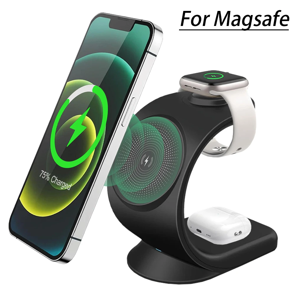 شاحن لاسلكي مغناطيسي 3 في 1 مح - مراجعة Smartwatch Apple Watch وسعره