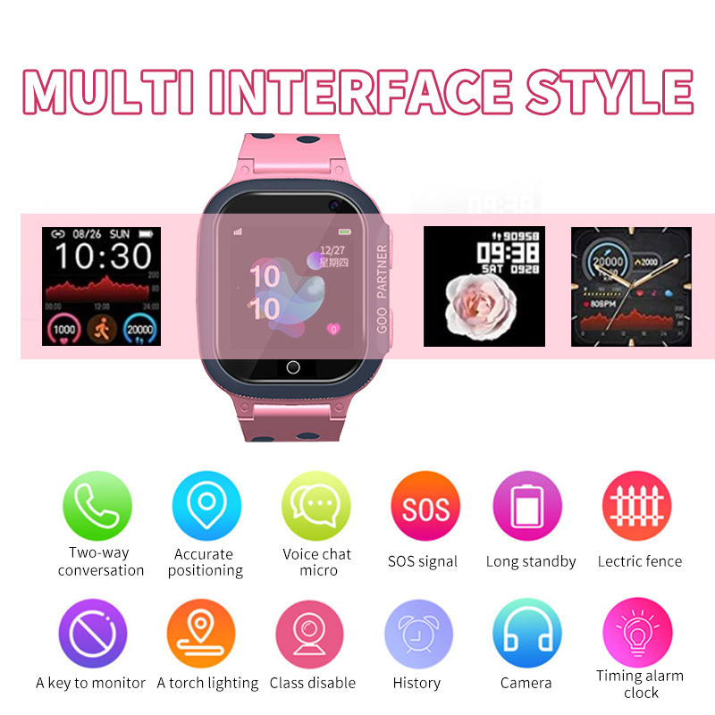 ساعة ذكية للأطفال مقاومة للماء - مراجعة Smartwatch Digital Watches For Kid Girl وسعره
