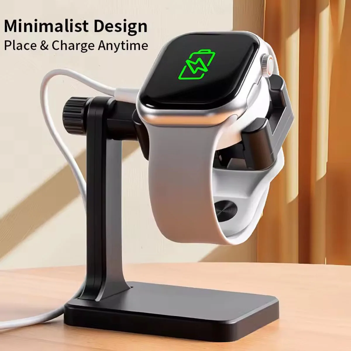 حامل ساعة ذكية عالمي للشحن منا - مراجعة Smartwatch Apple Watch وسعره