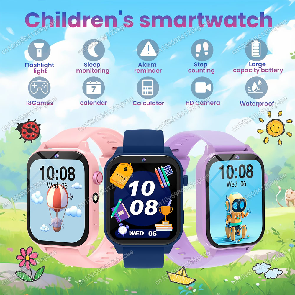 ساعة ذكية جديدة للأطفال لعام 2 - مراجعة Smartwatch Watches Gift For Boys On Birthday وسعره