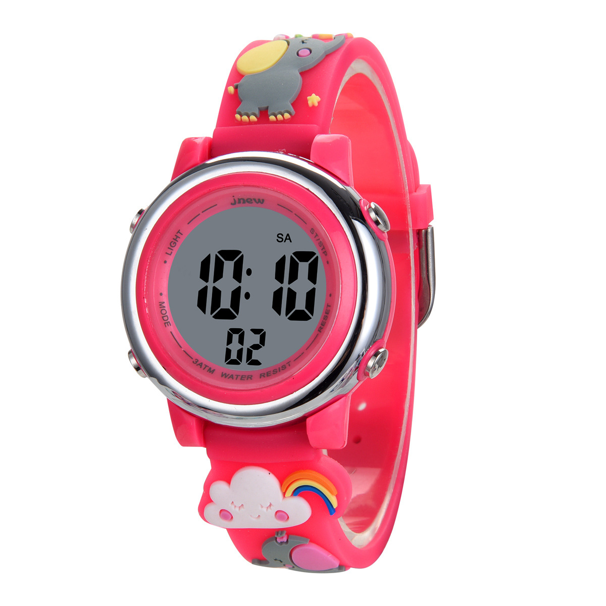 UTHAI H120 الأطفال الكرتون ساع - مراجعة Smartwatch Digital Watches For Kid Girl وسعره