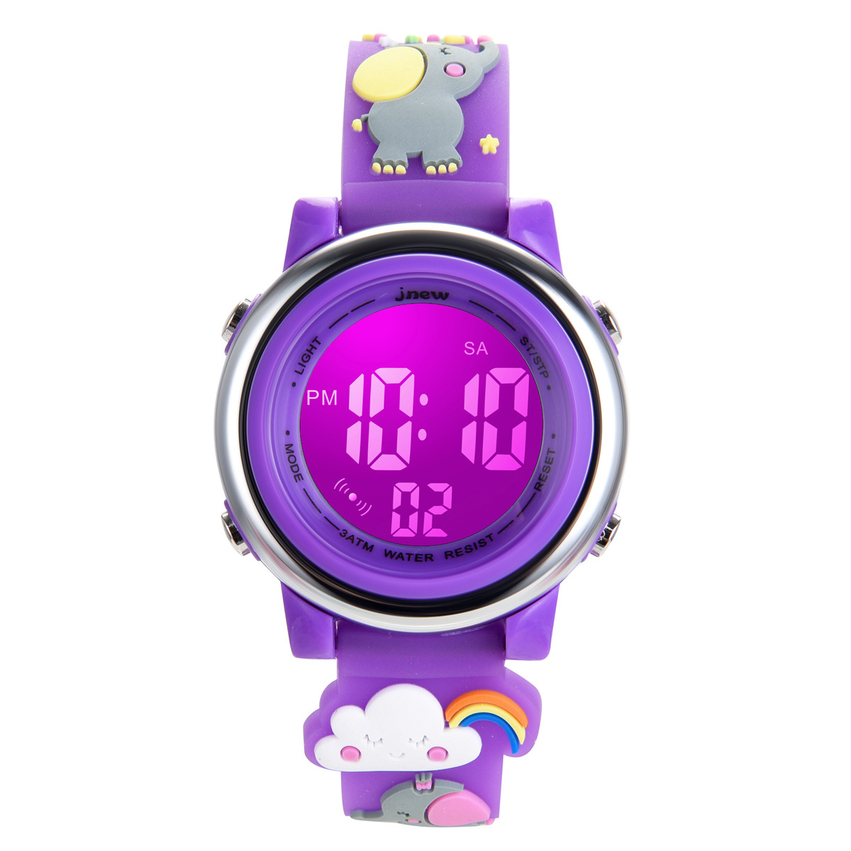 UTHAI H120 الأطفال الكرتون ساع - مراجعة Smartwatch Digital Watches For Kid Girl وسعره