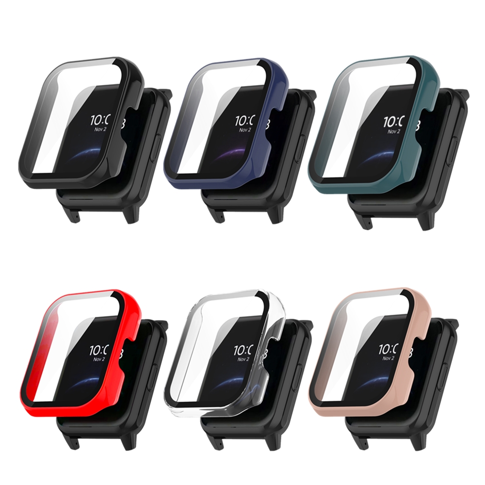 زجاج + غلاف لساعة Realme 2 2 p - مراجعة Smartwatch New Watches وسعره