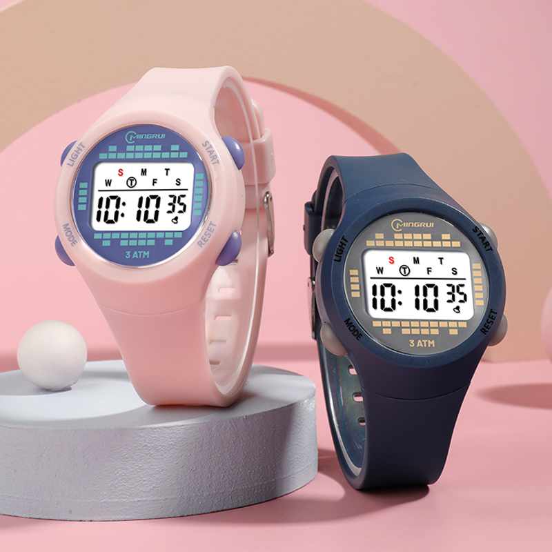 ساعة إلكترونية مقاومة للماء لل - مراجعة Smartwatch Digital Watches For Kid Girl وسعره