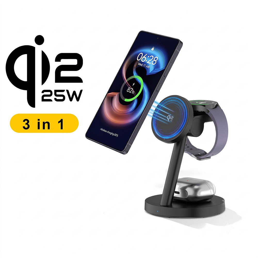 قاعدة شحن لاسلكي مغناطيسي سريع - مراجعة Smartwatch Apple Watch وسعره