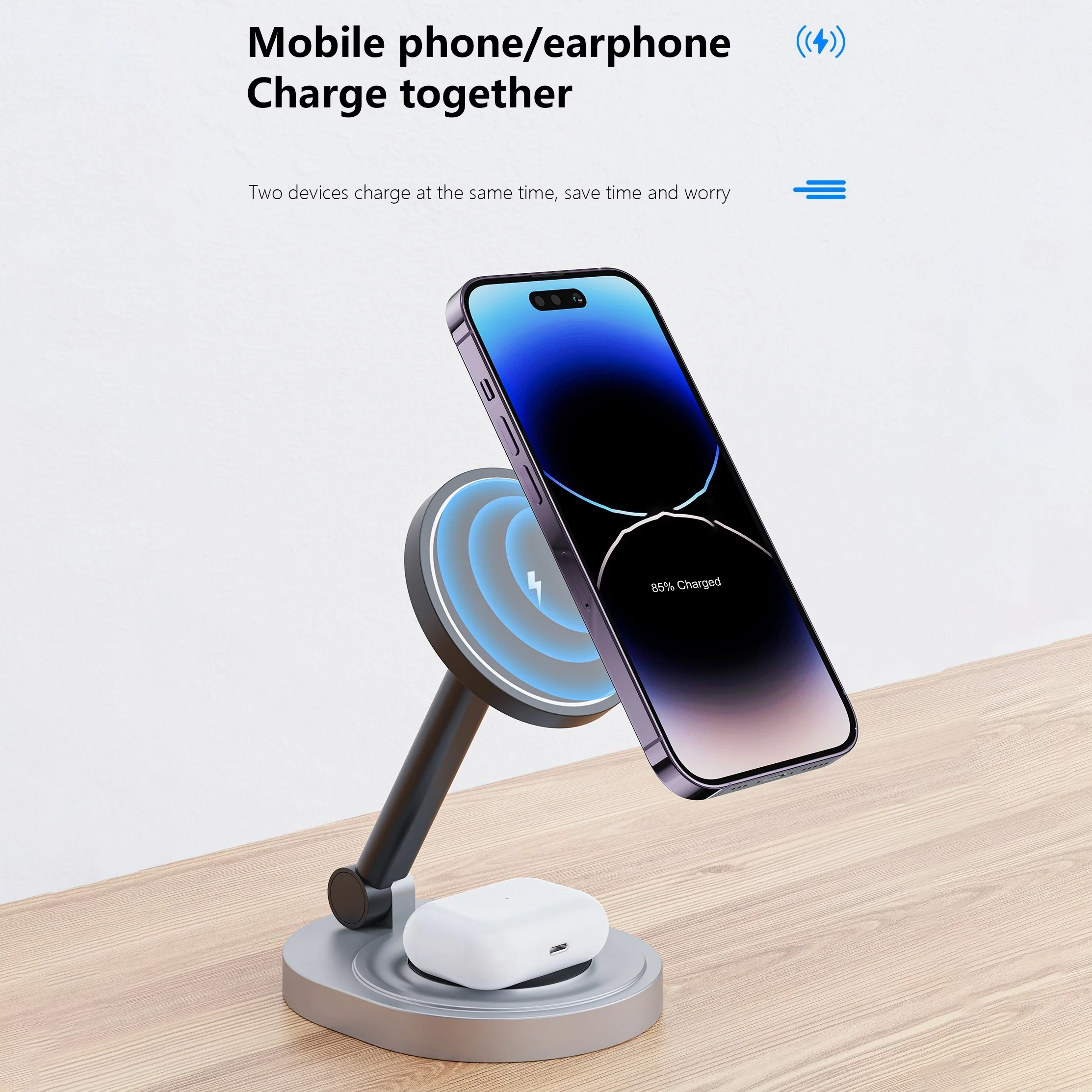 2 في 1 شاحن لاسلكي مغناطيسي حا - مراجعة Smartwatch Apple Watch وسعره