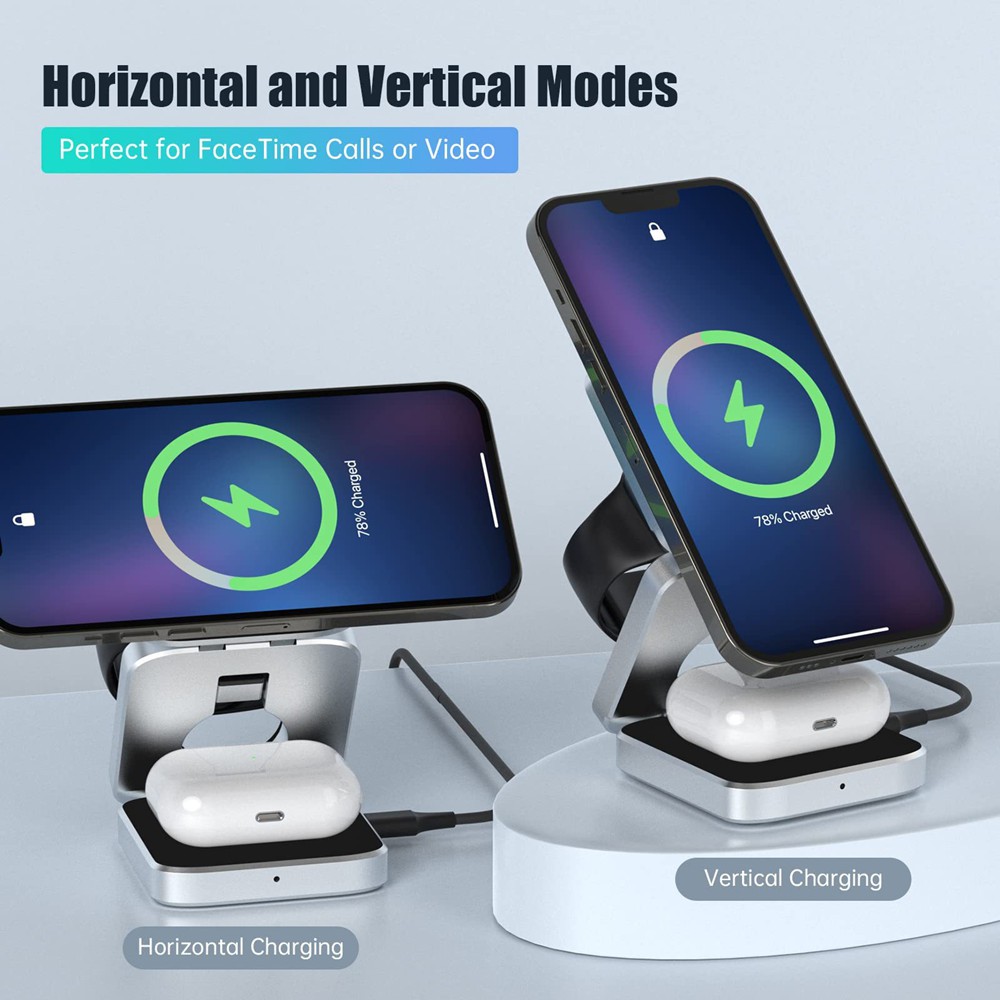 محطة شاحن لاسلكية مغناطيسية قا - مراجعة Smartwatch Apple Watch وسعره