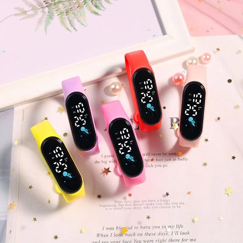 Kawaii ساعة ذكية للأطفال موضة  - مراجعة Smartwatch Digital Watches For Kid Girl وسعره