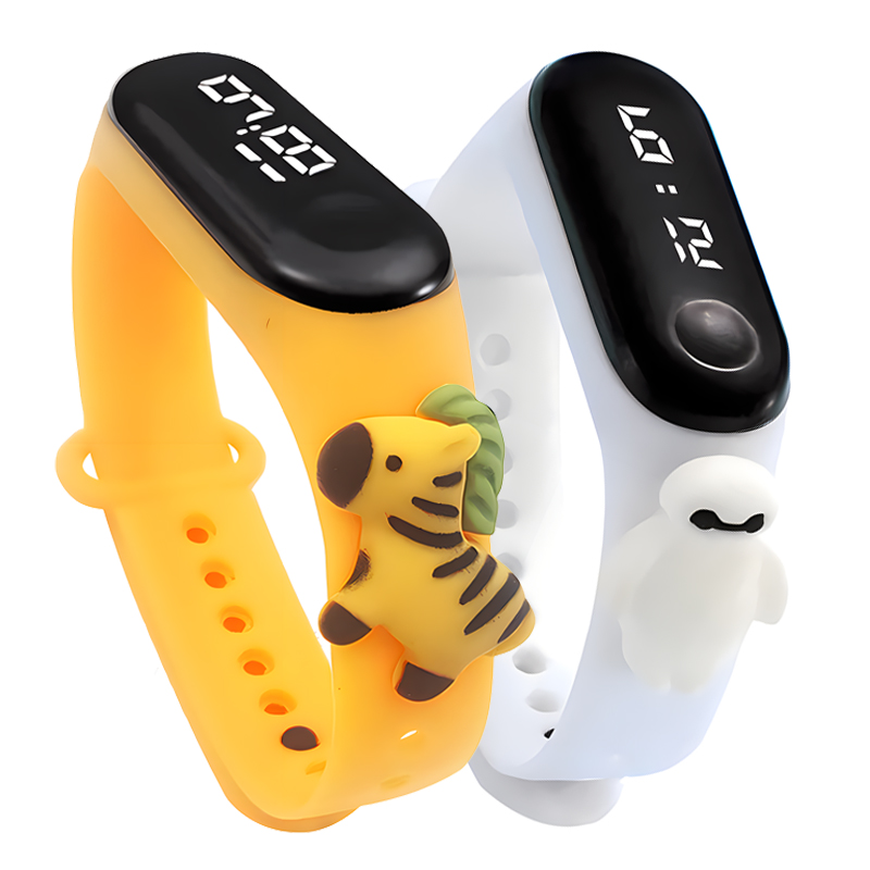 ساعة رياضية فاخرة للأطفال مقاو - مراجعة Smartwatch Digital Watches For Kid Girl وسعره